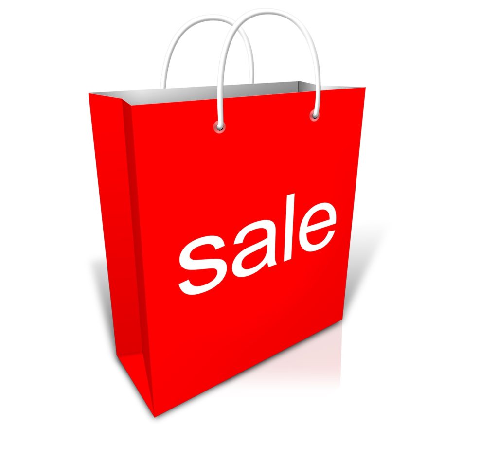 christmas shopping bag