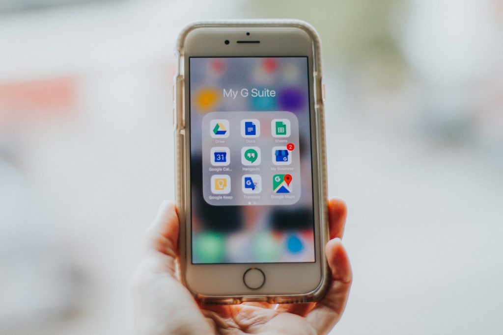 g suite on mobile phone